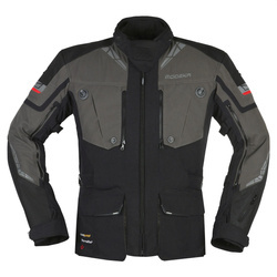 Kurtka PANAMERICANA II czarno-ciemno szara PRZEDŁUŻANA