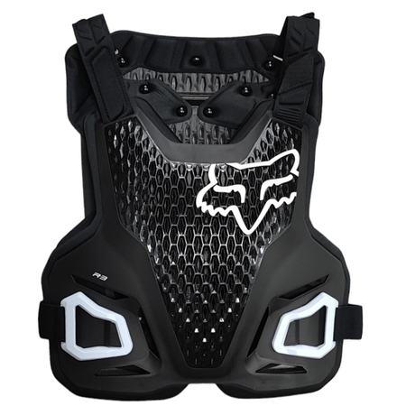 Buzer Zbroja FOX R3 Black – ochraniacz klatki piersiowej motocyklowy i rowerowy enduro MX