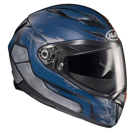 Kask HJC F70 DEATHSTROKE DC COMICS blue/orange