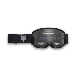 Gogle motocyklowe rowerowe FOX Main Sand Goggle Black przeźroczyste
