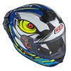 KASK MOTOCYKLOWY NZI TRENDY STREAM OCELO BLUE WHITE SKY BLUE MATT