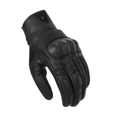 Rękawice skórzane REBELHORN THUG II LADY PERFOROWANE Black