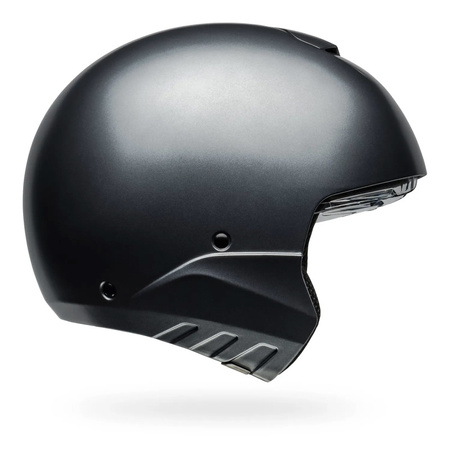 KASK MOTOCYKLOWY BELL BROOZER SOLID SATIN STARSHIP GREY