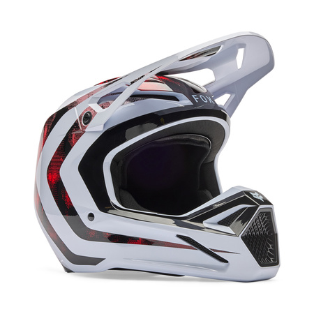Kask motocrossowy FOX V1 Kairos White/Fluo Red MIPS®