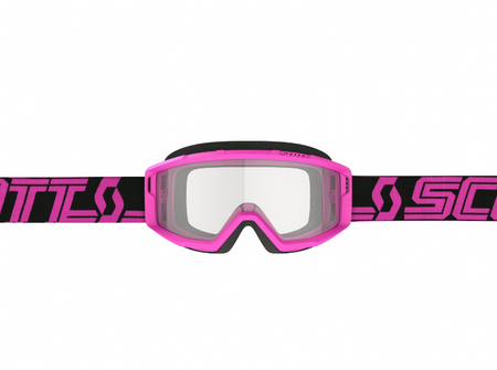 SCOTT Primal Clear – różowe gogle terenowe dla każdego rowerzysty