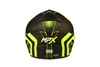 Kask Crossowy MPX WL-905 OFF ROAD Enduro Hulajnoga Czarny Mat/Żółty