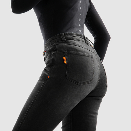 Spodnie Jeans Rebelhorn Bronco Monolayer Lady Washed Black 