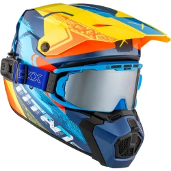 CKX Titan AMS Kask Zimowy + Gogle APEX ATV ECE DOT