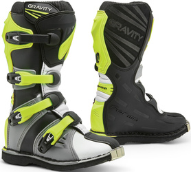 Buty Enduro dziecięce Forma Gravity Grey/White/Yellow Fluo