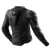 Motocyklowa Kurtka Skórzana Rebelhorn Inferno Black z garbem