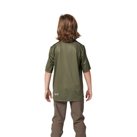 Koszulka Rowerowa FOX Junior Ranger Olive Green