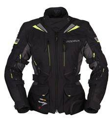 Kurtka motocyklowa damska Panamericana Lady Modeka czarno-neonowa 34