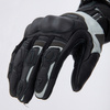 Rękawice skórzane REBELHORN RANGE black/light grey