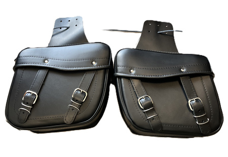 Sakwy Motocyklowe Skórzane S10A 38CM