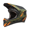 KASK ROWEROWY O'NEAL BACKFLIP STRIKE BLACK/ORANGE/OLIVE