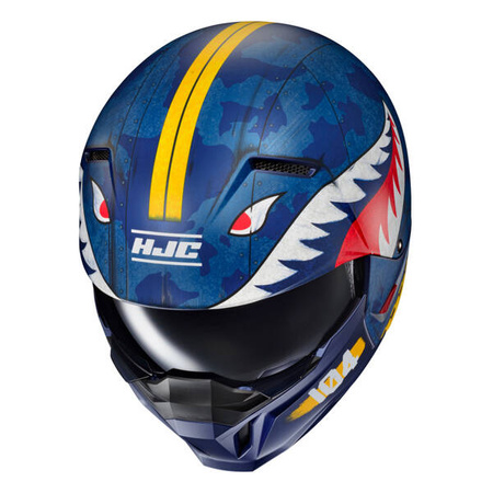 Kask motocyklowy modułowy/szczękowy HJC I20 Vanguard Call Of Duty Blue/Yellow