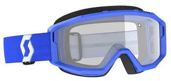 SCOTT Primal Clear – niebieskie gogle terenowe dla każdego rowerzysty