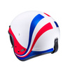 Kask motocyklowy otwarty na skuter/chopper'a HJC V31 Emgo White/Blue