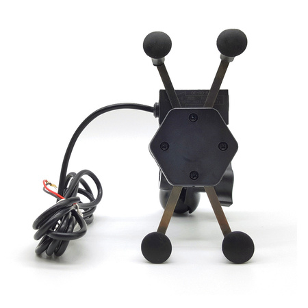 FreedConn uchwyt na telefon z ładowarką USB MC7CL+BM2R