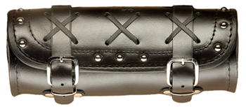 Wałek/piórnik motocyklowy skórzany W04