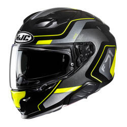 Kask motocyklowy integralny HJC F71 Arcan Black/Yellow