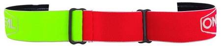 Gogle O'NEAL B-20 PLAIN Red/Neon Yellow
