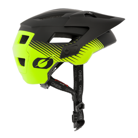 KASK ROWEROWY O'NEAL DEFENDER GRILL BLACK/NEON YELLOW