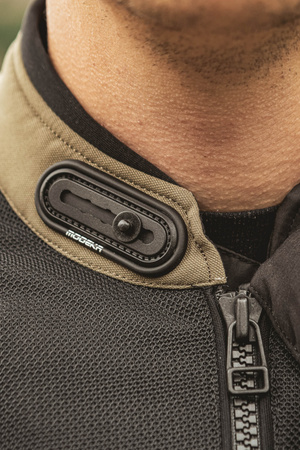 Kurtka motocyklowa Modeka Khao Air II piaskowy/khaki z membraną