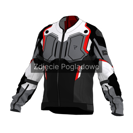 Kurtka Tekstylna Rebelhorn Borg Ii Black/Grey/Red 3xl