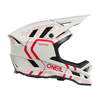KASK ROWEROWY O'NEAL BLADE POLYACRYLITE STRIKE WHITE/RED + QUIN PRO