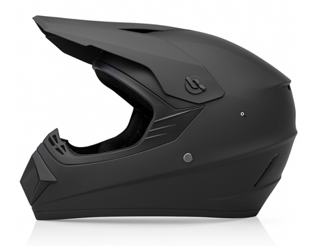 Kask Crossowy MPX MD-905 czarny mat