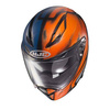 Kask HJC F70 DEATHSTROKE DC COMICS blue/orange