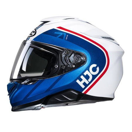 Kask motocyklowy integralny HJC Rpha71 Mapos White/Blue