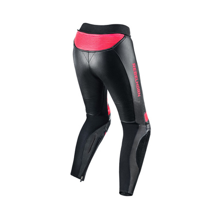 Spodnie Skórzane Rebelhorn Rebel Lady Pink/Black