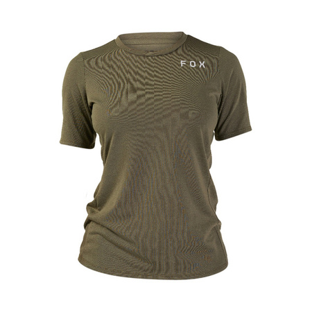 Koszulka Rowerowa FOX Lady Ranger Drirelease Alyn Olive Green