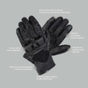 Rękawice skórzane REBELHORN FLUX II Black
