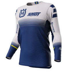 Koszulka motocyklowa off road SHOT Husqvarna Limited Edition 2023 Blue