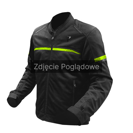 Kurtka Tekstylna Rebelhorn Echo Black/Fluo Yellow