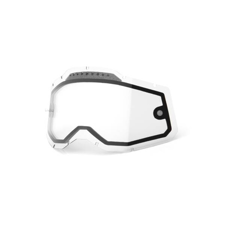 Szybka do gogli 100 PROCENT Racecraft2/Accuri2/Strata2 podwójna clear