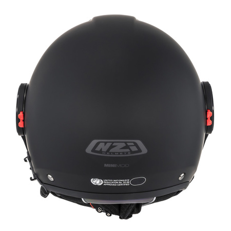 KASK MOTOCYKLOWY NZI MINIMOD DUO MATT BLACK