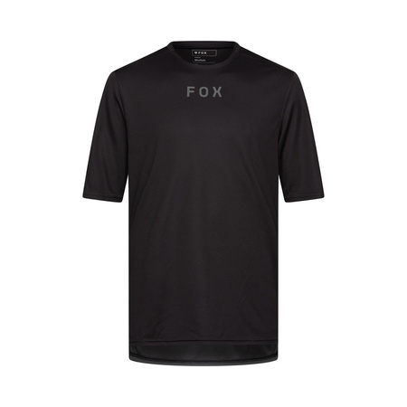 Koszulka Rowerowa Fox Ranger Wordmark Black