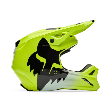 Kask motocrossowy FOX V1 Shield Fluo Yellow MIPS®
