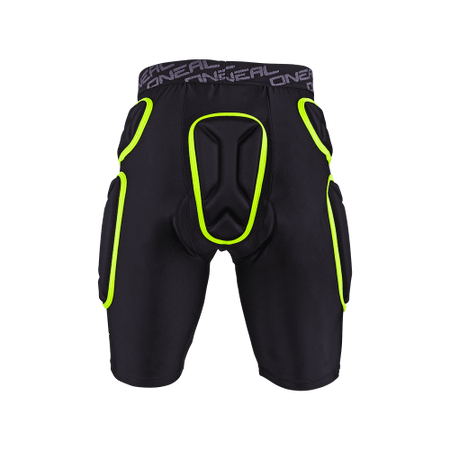 SPODENKI OCHRONNE O'NEAL TRAIL LIMONKA/CZARNY