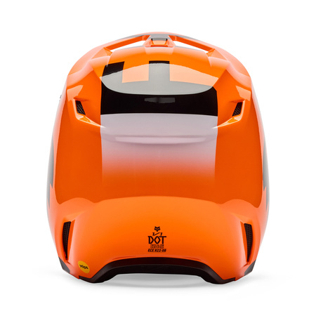 Kask motocrossowy Fox V1 Shield Fluo Orange