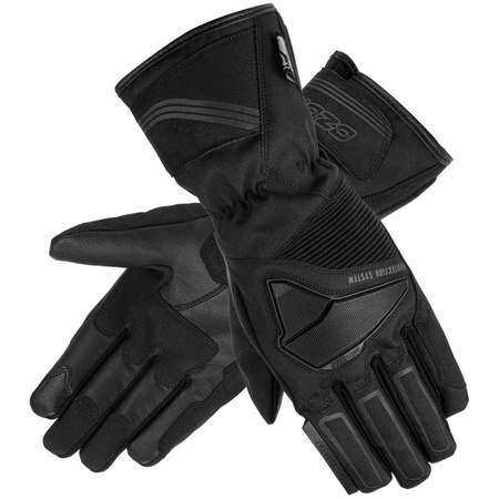 Rękawice Skórzano-Tekstylne OZONE Touring Wp Lady Black