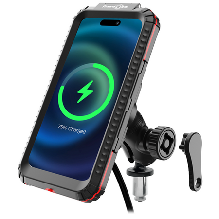 FreedConn motocyklowy uchwyt na telefon MC42-03 z ładowaniem indukcyjnym