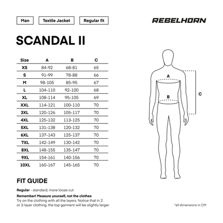 Kurtka Tekstylna Rebelhorn Scandal II Black
