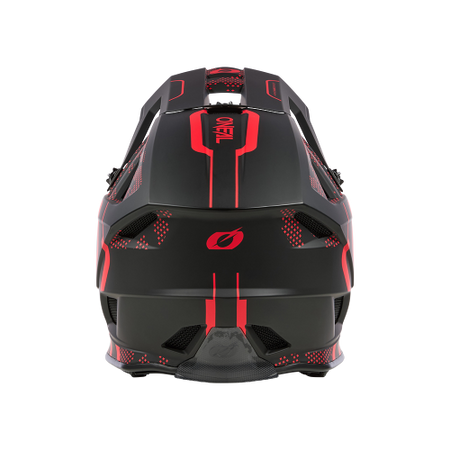 KASK ROWEROWY O'NEAL BLADE POLYACRYLITE STRIKE BLACK/RED + QUIN PRO