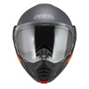 KASK MOTOCYKLOWY NZI MINIMOD DUO WATSON ANTRACITEBLACK ANTRACITE MATT