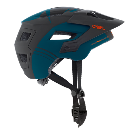 KASK ROWEROWY O'NEAL DEFENDER NOVA PETROL/ORANGE